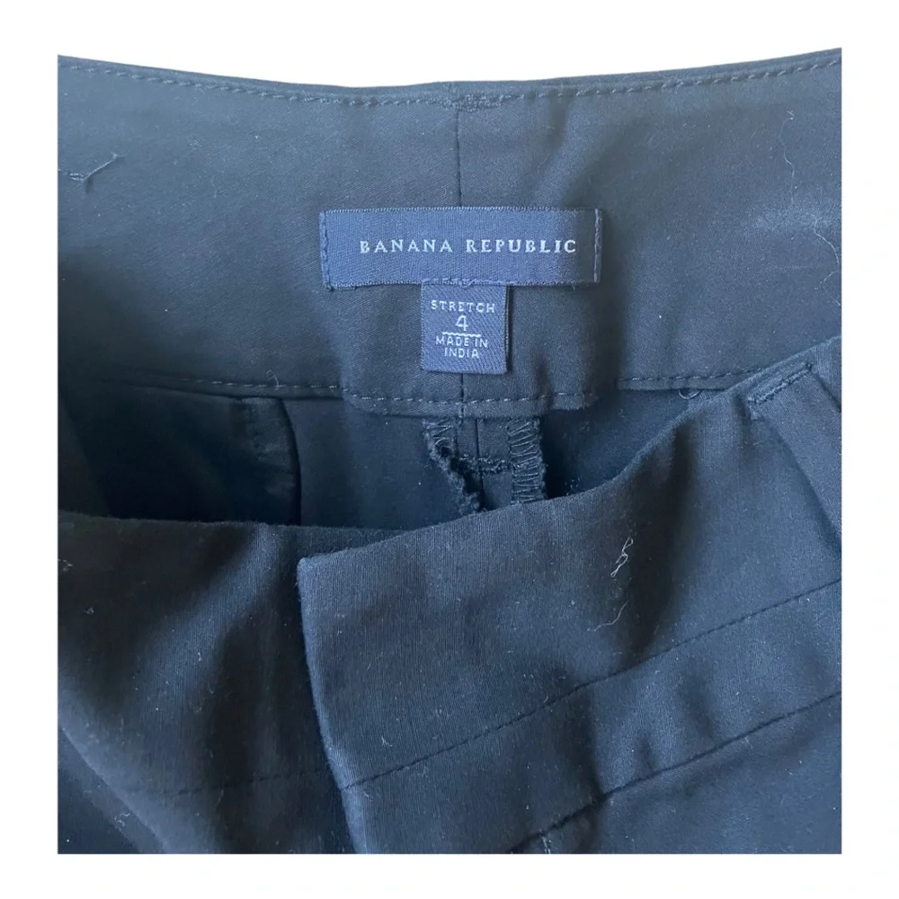 Banana Republic Capris Women Size 4 Stretch - Picture 3 of 6